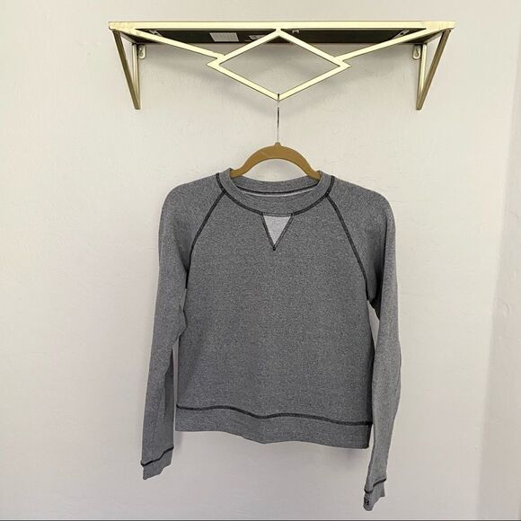 🖤Albion Fit Grey Black Pullover Sweatshirt XS - Picture 3 of 11